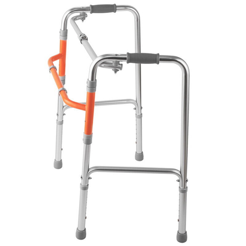 鱼跃助行器 老人YU710A辅助行走器下肢训练老人残疾人助步器拐杖 残疾人拐杖图片