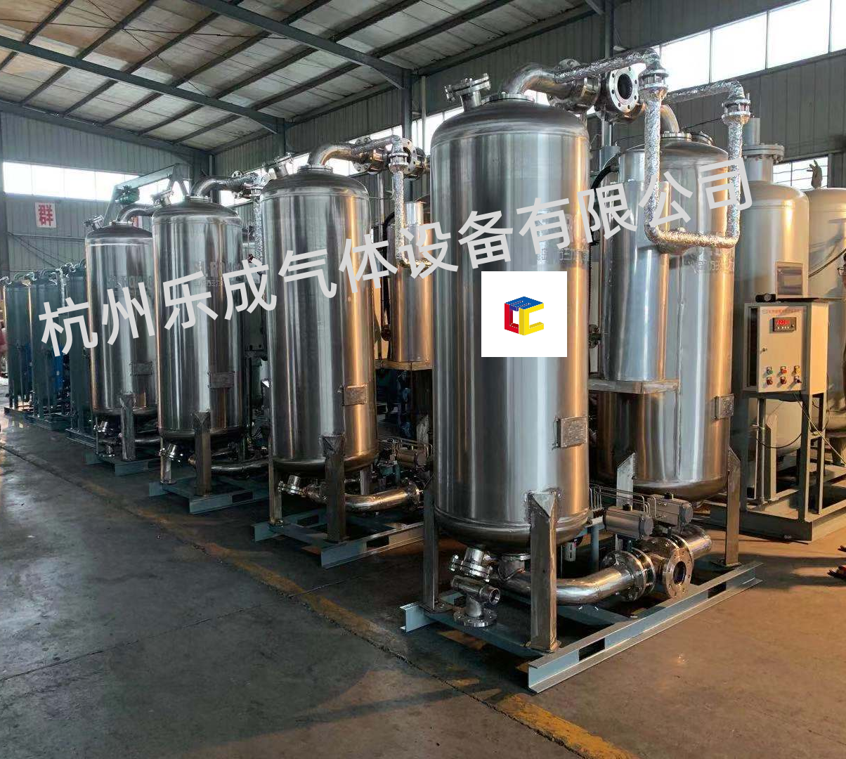 乐成高纯度制氮机LCN-800 95-99.99999%工业氮气发生器图片