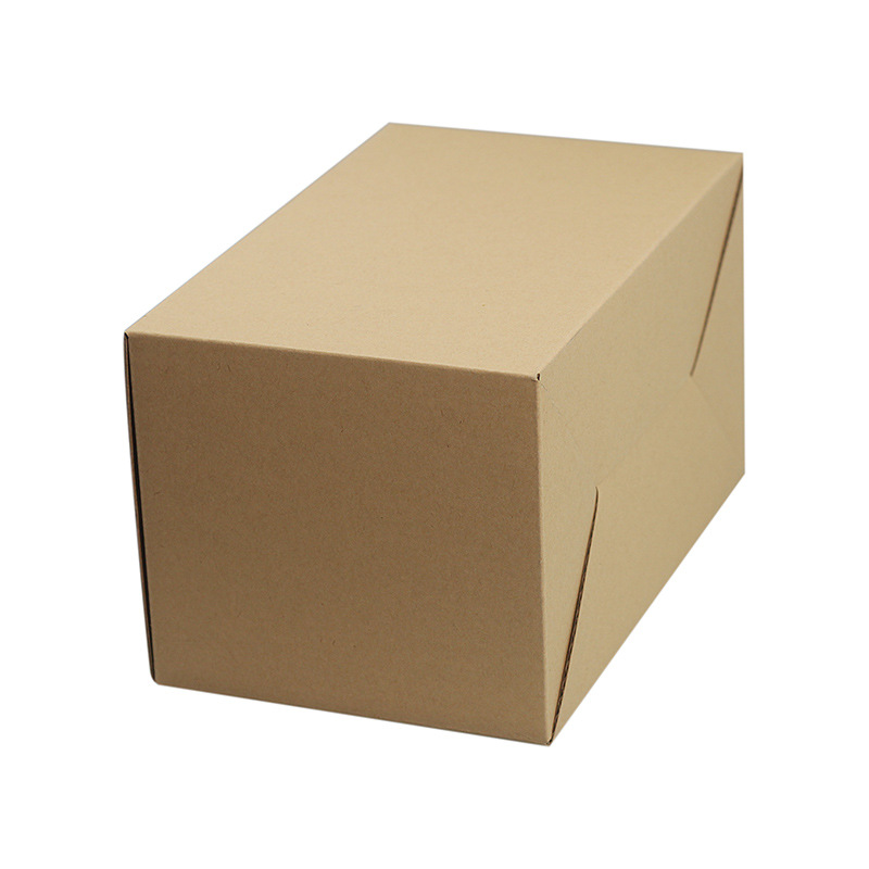 深圳市牛皮纸包装盒厂家牛皮纸包装盒折叠礼物包装纸盒批发彩色通用产品包装纸盒子供应