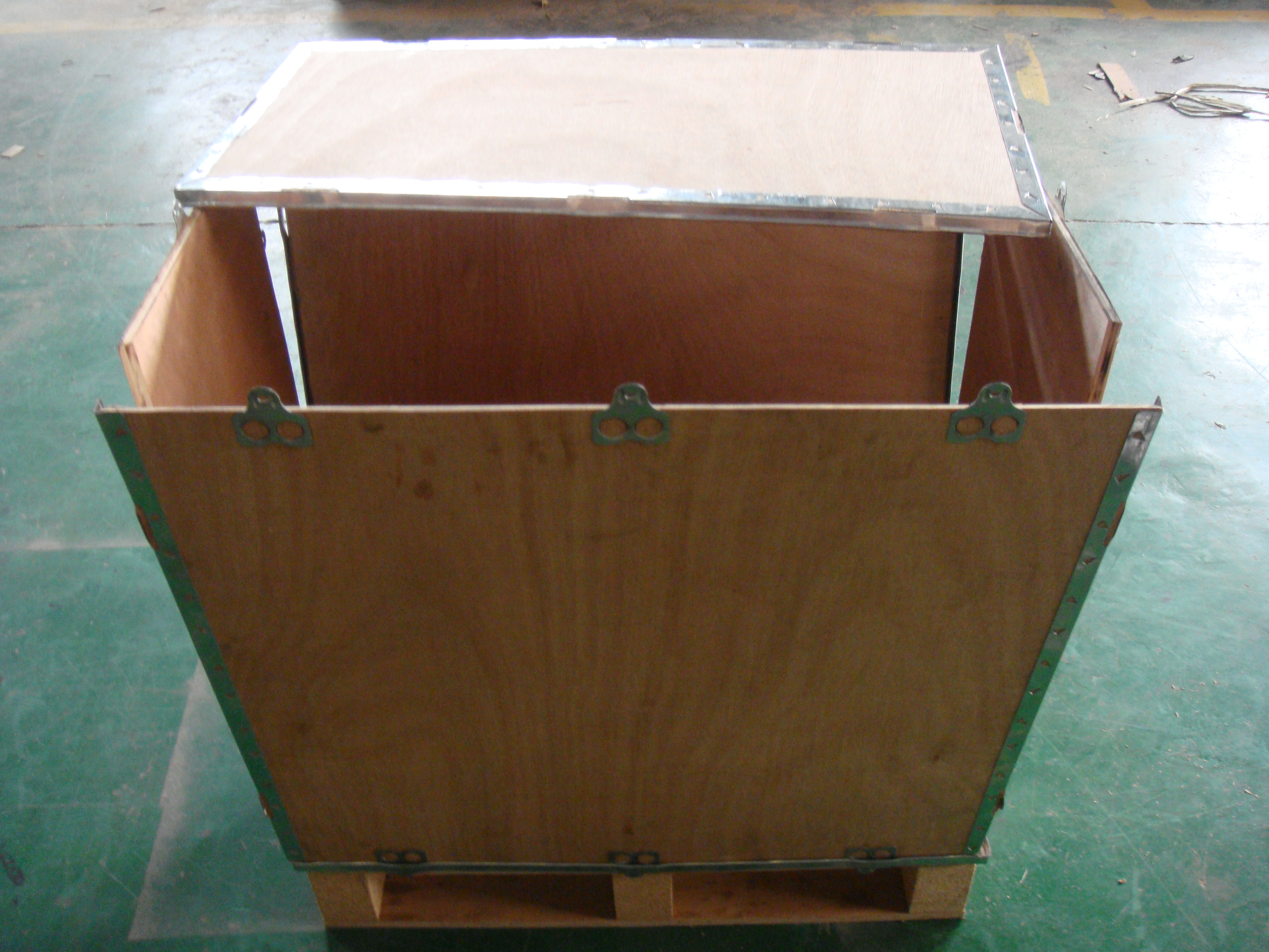 佛山钢带拆装木箱厂家  佛山钢带拆装木箱供应商 佛山钢带拆装木箱价格