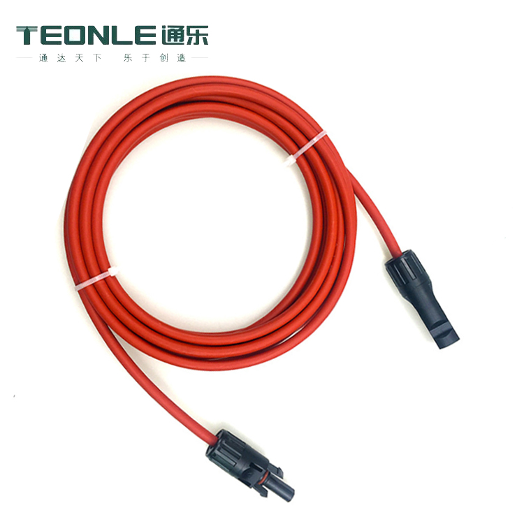 上海市通乐TEONLE 光伏电缆 105度尼龙护套线FNV 耐高温线缆厂家