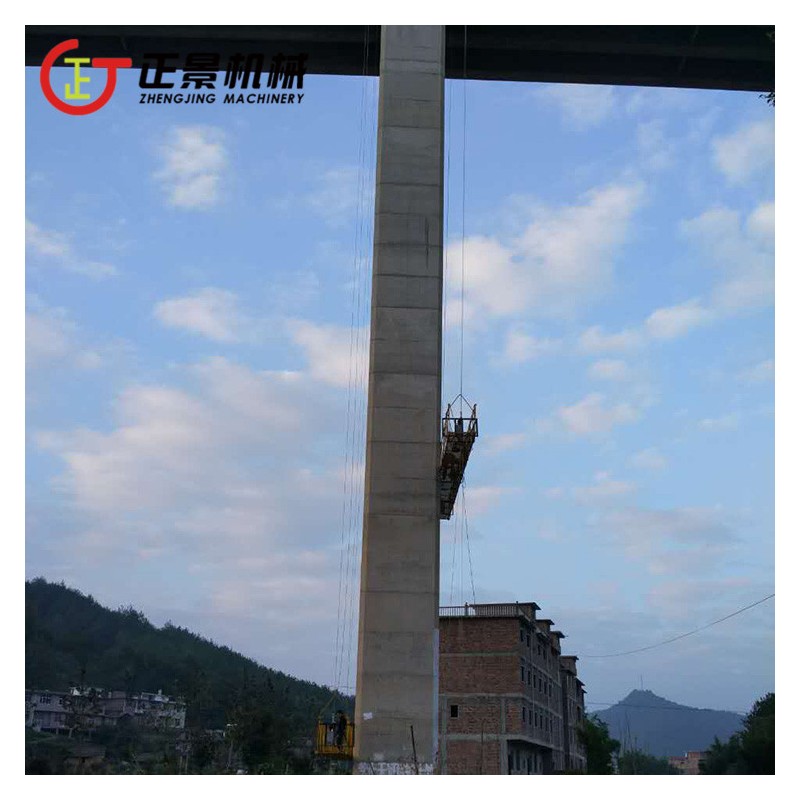 桥梁检测挂篮 道桥养护 结构合理 支持加工定制 正景机械  桥梁检测工程吊篮图片