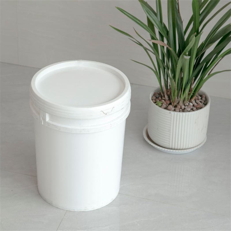 33升真石漆塑料桶33升真石漆塑料桶防水涂料桶耐腐蚀耐酸碱-绿球塑料桶
