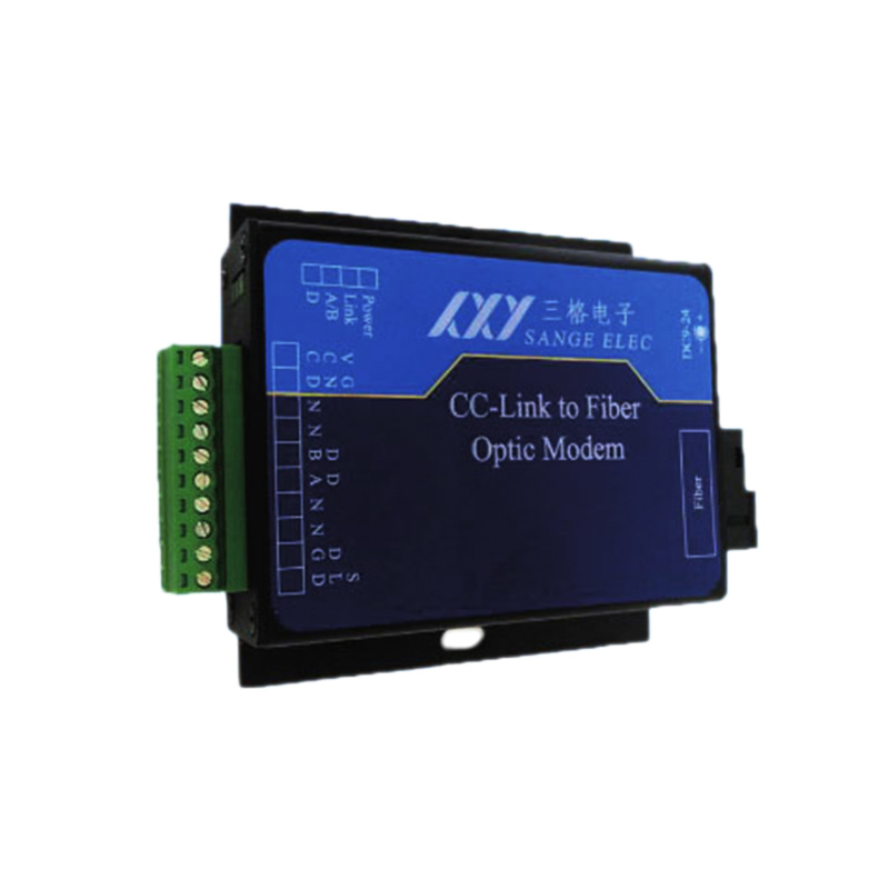 天津三格电子CC-Link转光纤光端机无需配置速率自适应延长通信距离图片