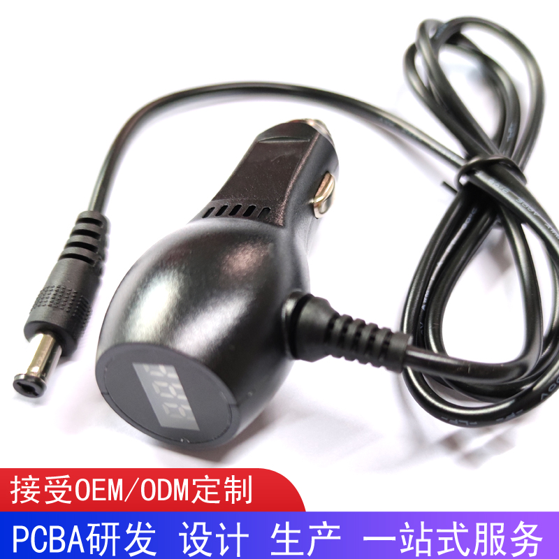 深圳市双USB带线车载充电器厂家