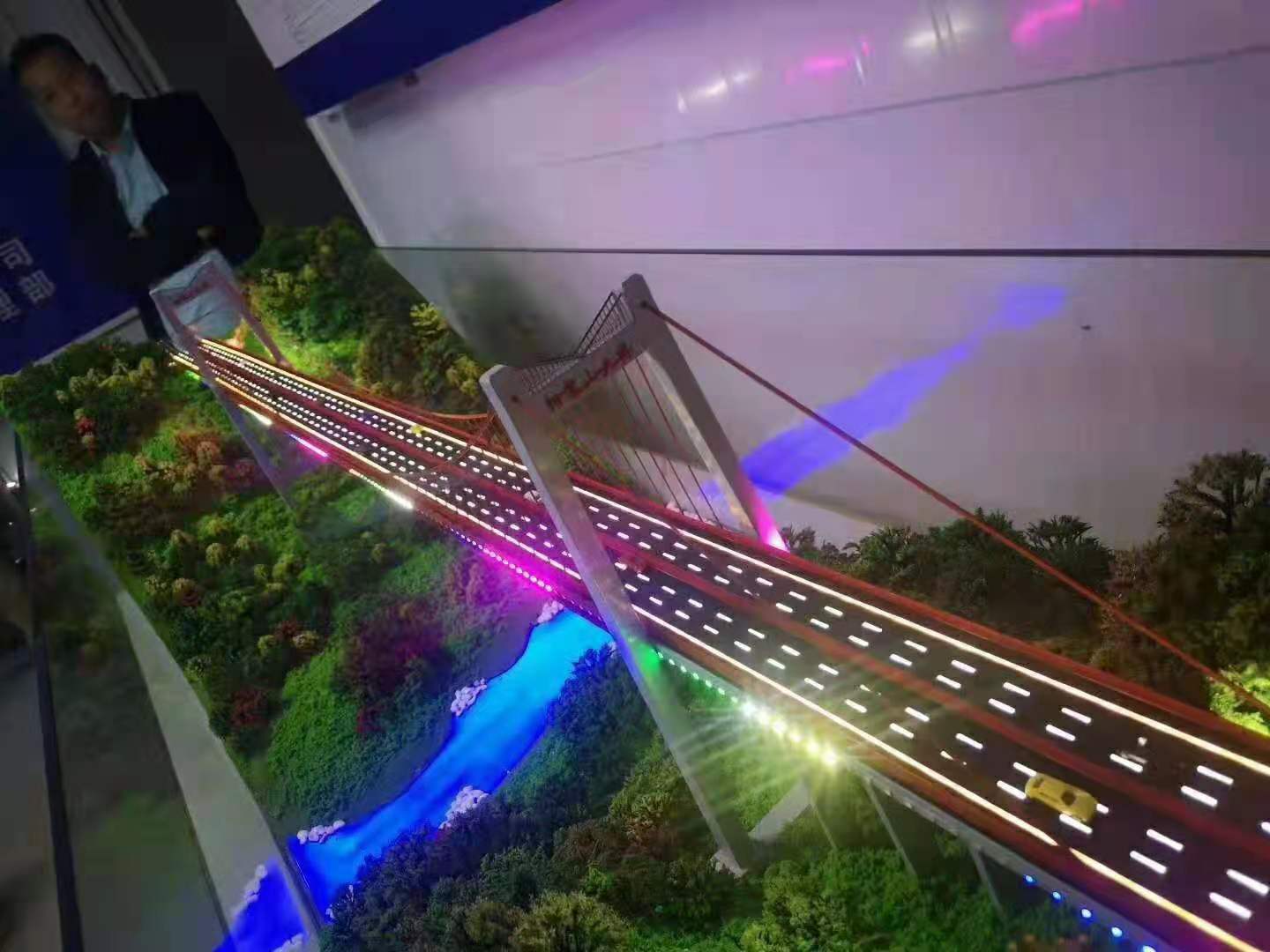 大连市大桥模型制作厂家【大连艺匠模型科技】 桥梁模型，大桥模型制作，桥梁模型制作