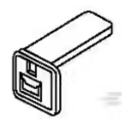 泰科TE/AMP 174878-7 胶壳配件 汽车连接器卡扣图片