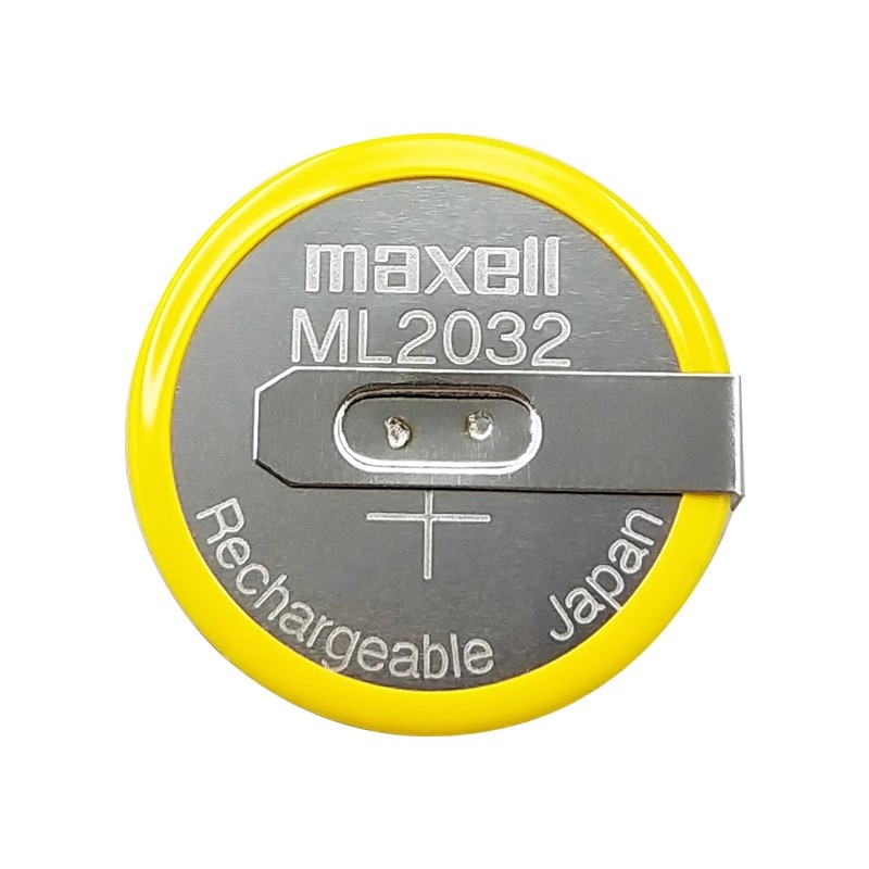 代理商万胜ML2032-T14焊脚贴片引脚 充电3v电池