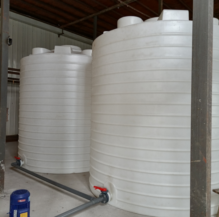 武汉供应15立方PE塑料桶水处理反渗透水箱PT15000LPACPAM药剂储罐