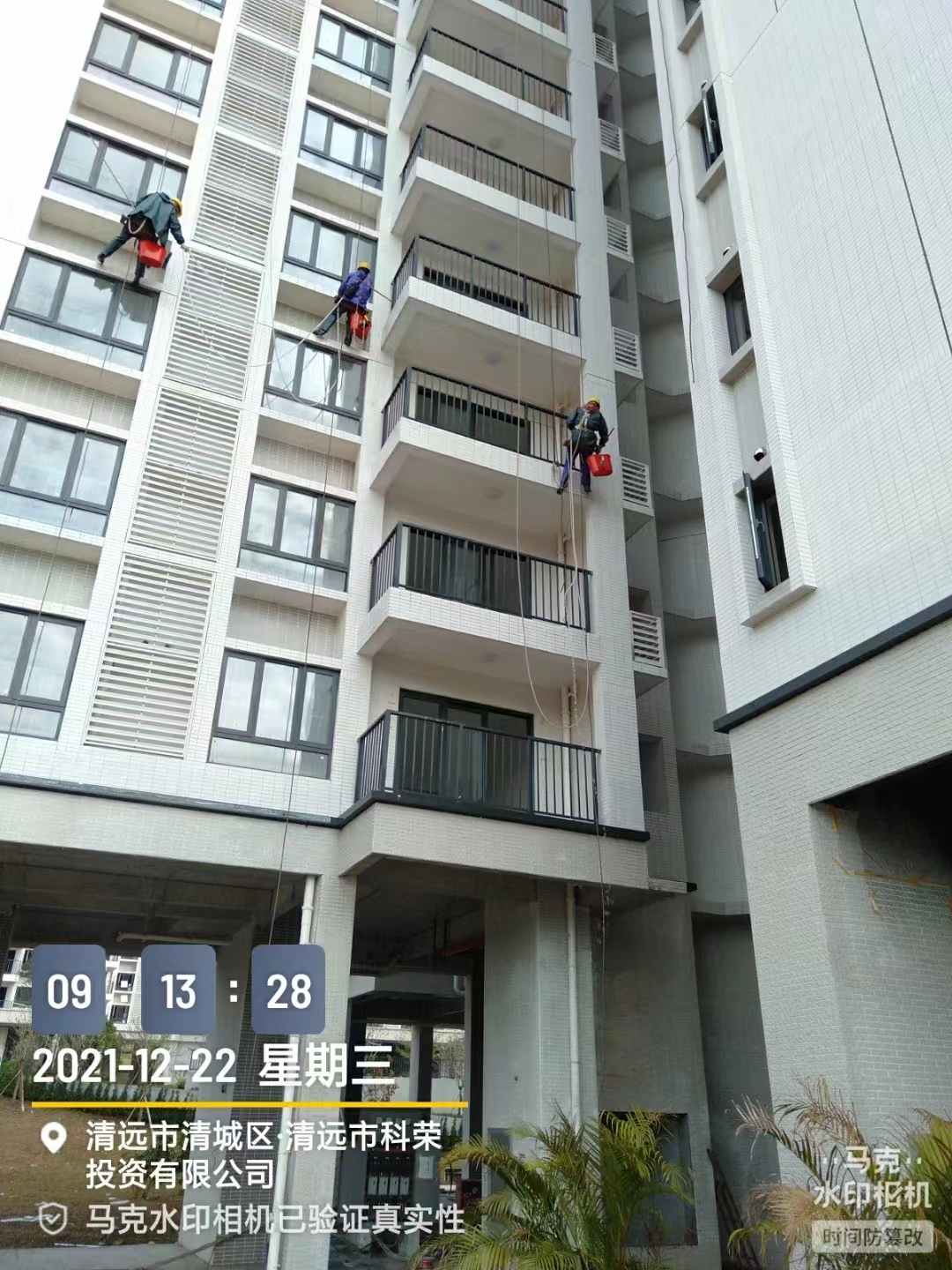 广东东莞高空建筑玻璃清洗 墙面清洁 大厦外墙清洗专业施工团队图片