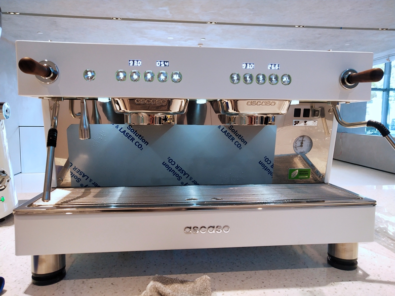 西班牙aso t plus半自动咖啡机商用双头意式图片