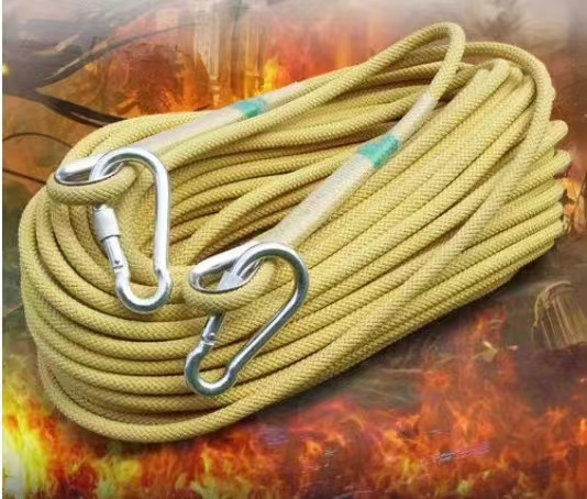 凯夫拉安全绳，芳纶登山绳，耐磨耐切割芳纶救援绳